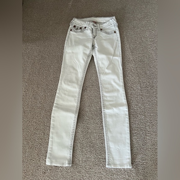 TRUE RELIGION LOW RISE SKINNY JEANS! - Picture 1 of 9
